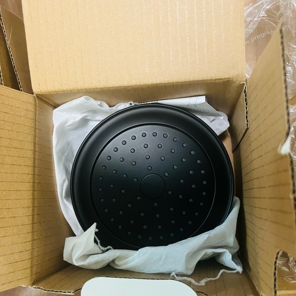 Kohler Matte Black Showerhead